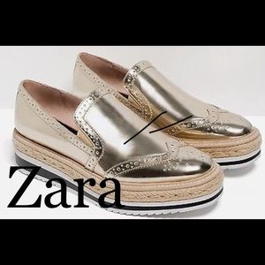 Zara platform shoes